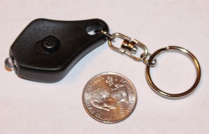 Check out this survival LED light for a keychain!